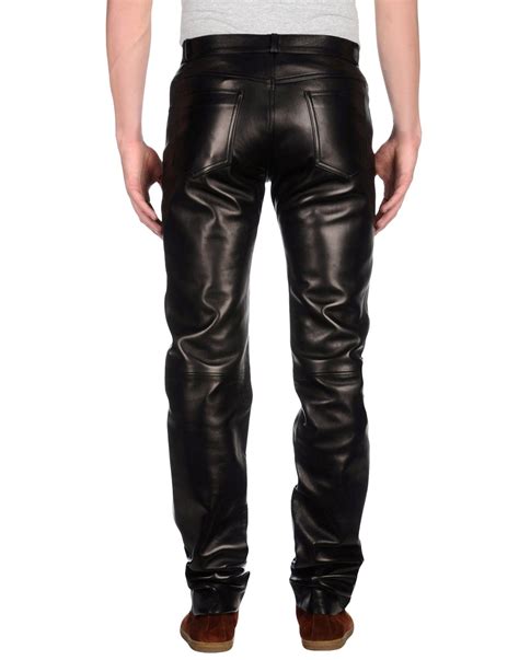 gucci mens jeans pants|gucci leather bottoms for men.